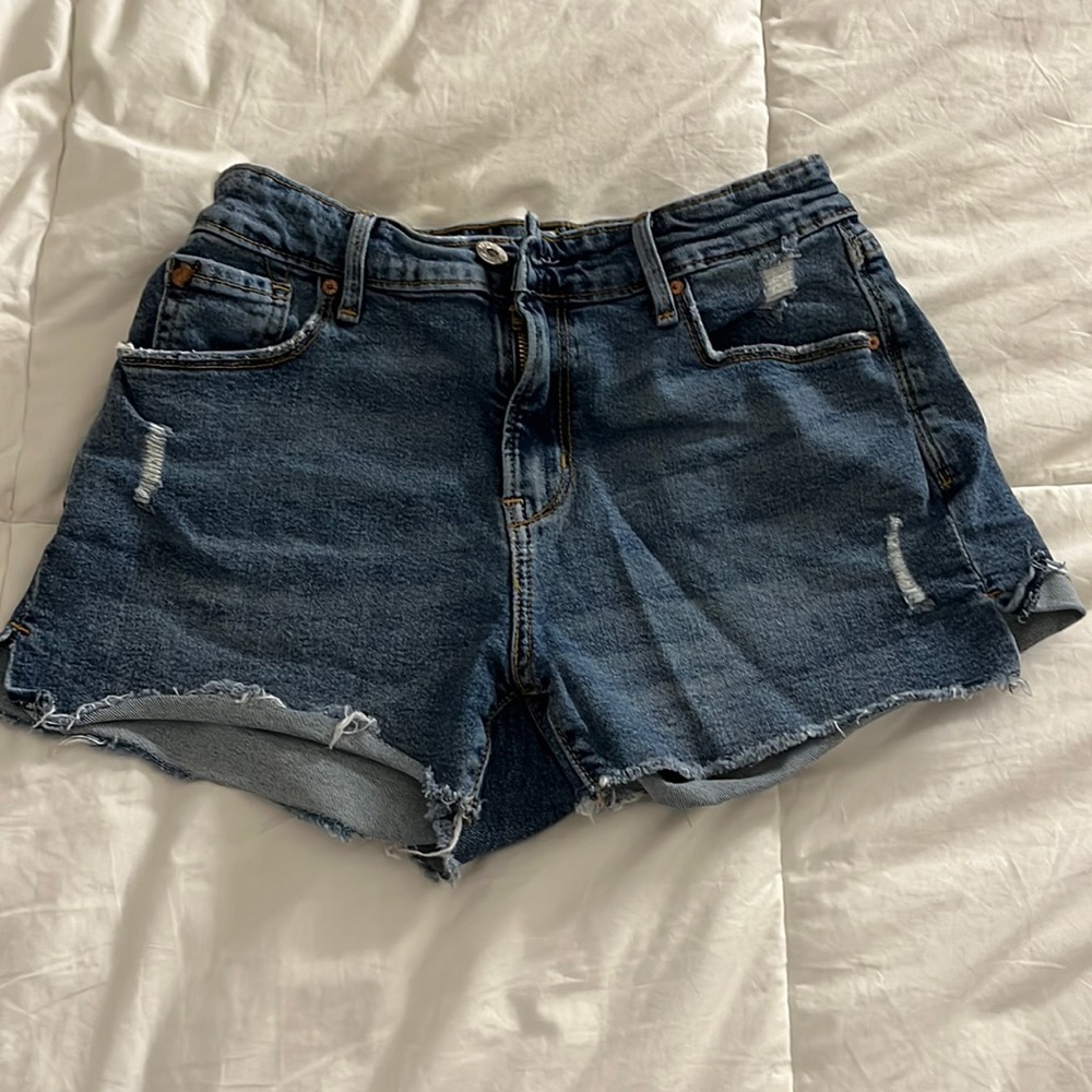 levi denim shorts
